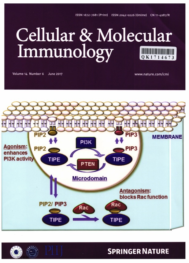 Cellular & Molecular Immunology杂志封面
